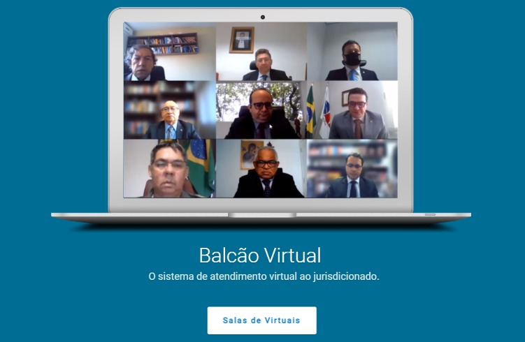 Banner Balcão Virtual ( justiça 4.0 )
