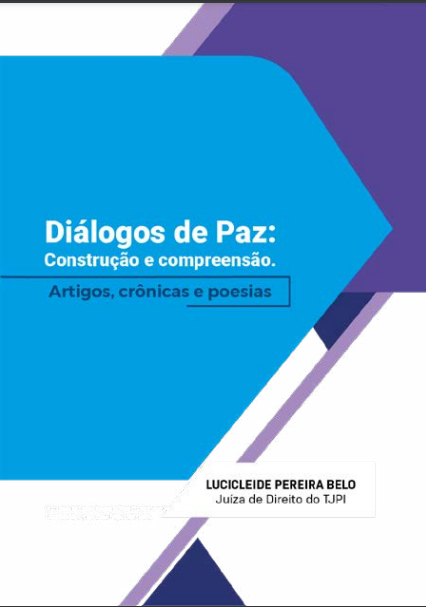 capa Diálogos de Paz: Construção e compreensão. Artigos, crônicas e poesias