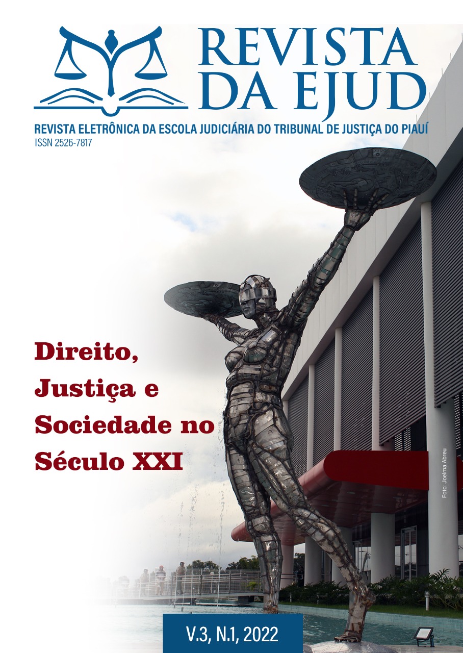 					Visualizar v. 3 n. 1 (2022): Direito, Justiça e Sociedade no Século XXI
				